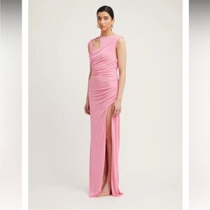Tojha Paisleigh Dress In Rouge Pink